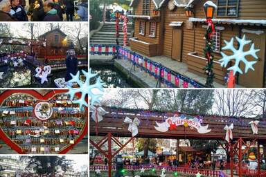 Коледният град в Драма