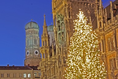 Баварски кралски замъци преди Коледа, без нощни преходи

