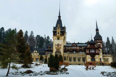 Предколеден уикенд в Брашов -  замъка на Дракула, солна мина Униря и двореца Могошоая