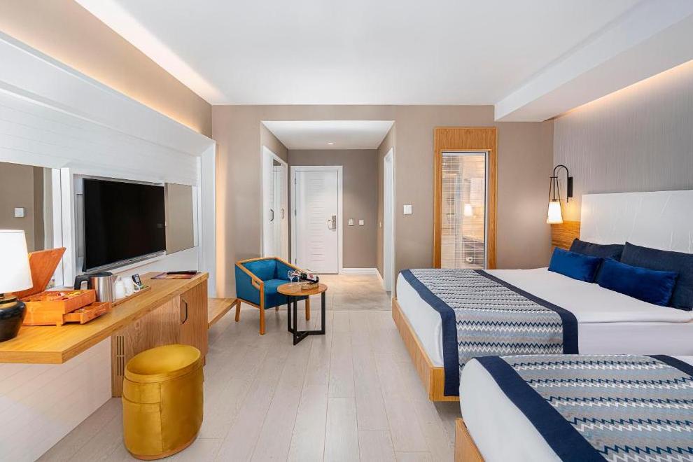 Kirman Sidera Luxury & Spa - Side Sea View Room with Terrace Jacuzzi