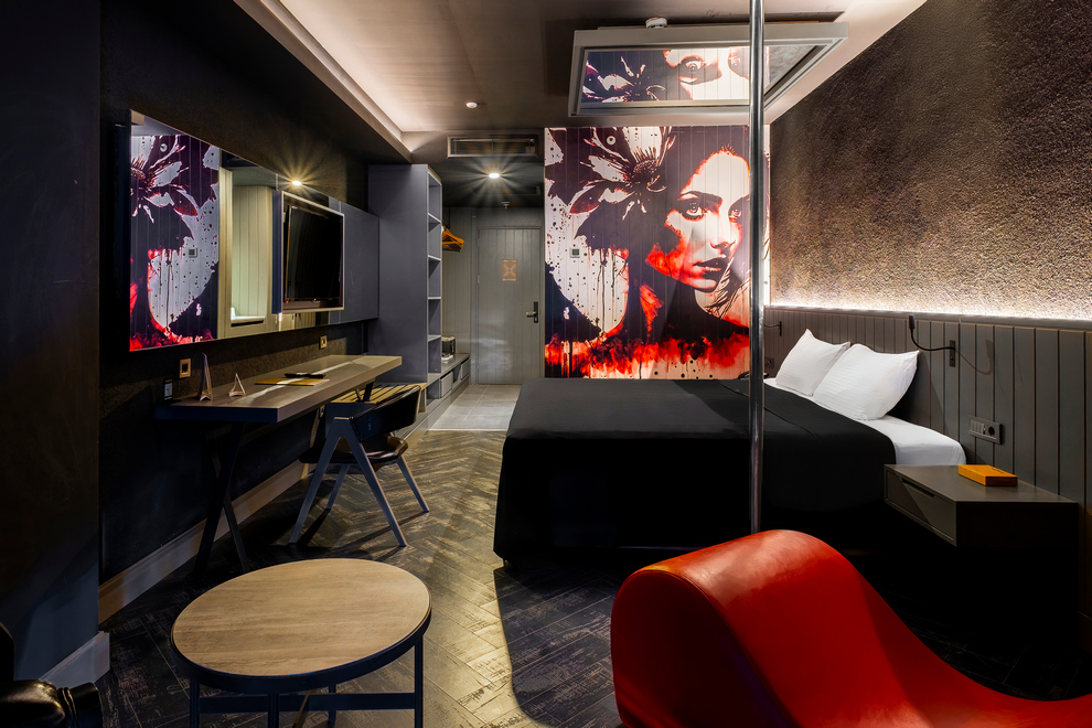 The X Belek - Black and Red Room For Adults 16+