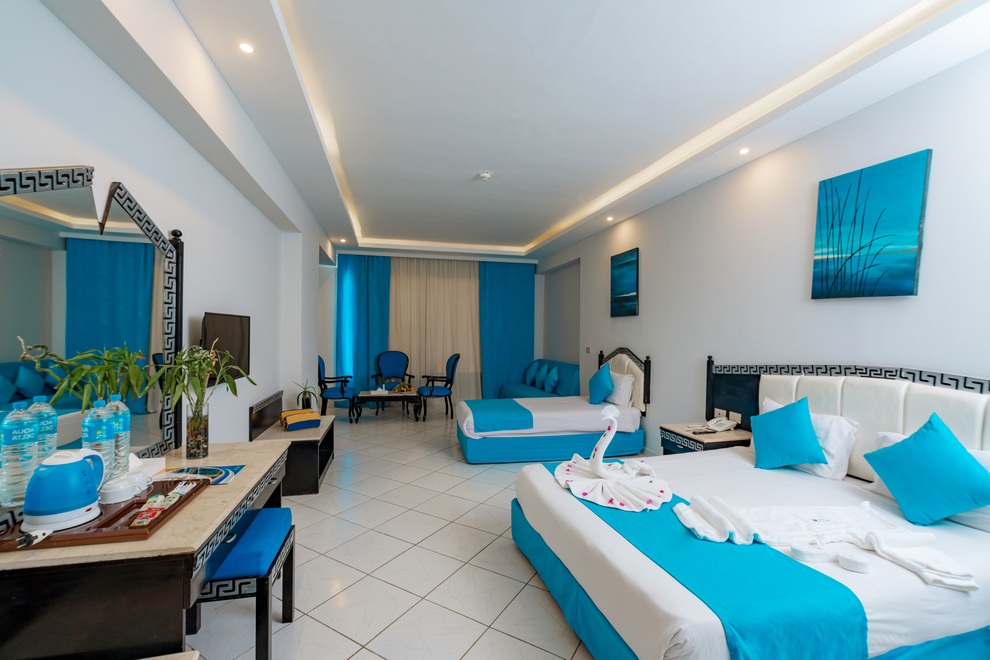 King Tut Aqua Park Beach Resort - Family Room
